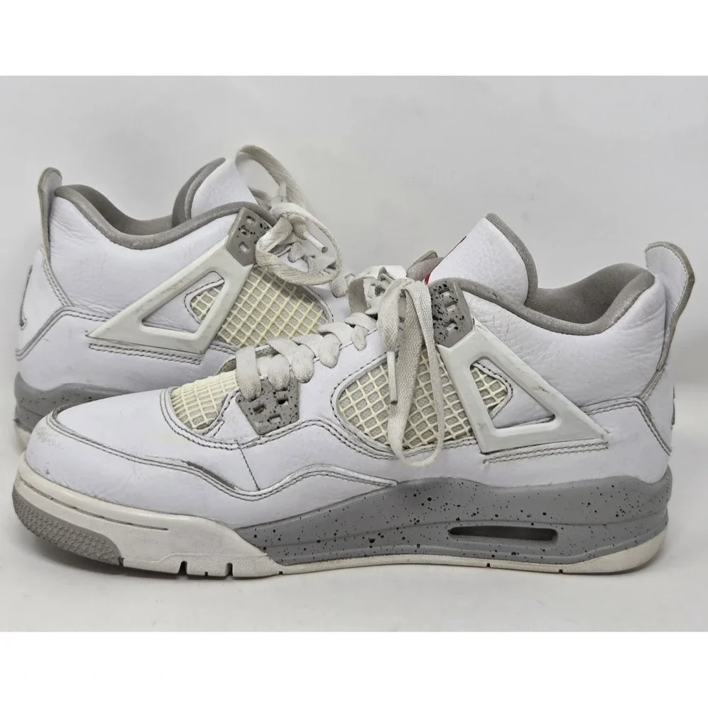 Nike Air Jordan 4 Retro White Oreo 2021 DJ4699-100 Youth Size 7Y